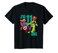 Enfant Marvel Avengers Anniversaire 11 Ans T-Shirt
