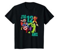 Enfant Marvel Avengers Anniversaire 12 Ans T-Shirt