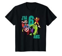 Enfant Marvel Avengers Anniversaire 6 Ans T-Shirt