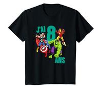 Enfant Marvel Avengers Anniversaire 8 Ans T-Shirt