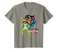Enfant Marvel Comics Noël Heroes T-Shirt