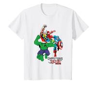 Enfant Marvel Comics Noël Heroes T-Shirt