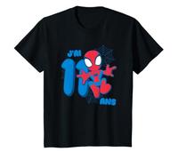 Enfant Marvel Spider-Man Cute Spidey Anniversaire 11 Ans T-Shirt