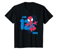 Enfant Marvel Spider-Man Cute Spidey Anniversaire 12 Ans T-Shirt