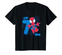 Enfant Marvel Spider-Man Cute Spidey Anniversaire 7 Ans T-Shirt