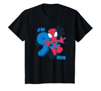 Enfant Marvel Spider-Man Cute Spidey Anniversaire 9 Ans T-Shirt
