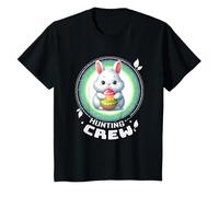 Enfant Matching Family Egg Hunter Crew Shirt Pâques Boys Girl Bunny T-Shirt