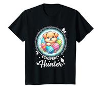 Enfant Mignon de Pâques Pâques Hunter Eggspert chiot de Pâques T-Shirt
