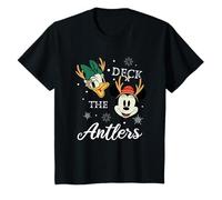 Enfant Minnie Mouse and Daisy Deck The Antlers Noël T-Shirt