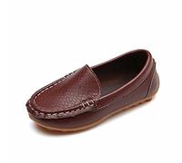 Enfant Mocassins et Loafers Garçons Chaussure Bateau Cuir Souple Enfant Loisirs Confort Chaussures Fille Plates Mode Princesse Chaussures Couleur Unie Oxfords et Derbies Soulier Étudiants