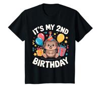 Enfant Motif hérisson pour 2ème anniversaire T-Shirt