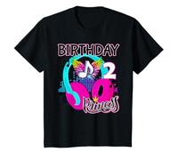 Enfant Musique 2ème anniversaire Princesse Rockstars Fête musicale T-Shirt