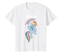 Enfant My Little Pony: Friendship Is Magic Rainbow Dash Believer T-Shirt