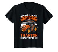 Enfant Né pour conduire avec grand-père tracteur T-Shirt
