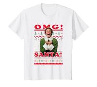 Enfant Noël Elf OMG Santa T-Shirt
