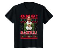 Enfant Noël Elf OMG Santa T-Shirt