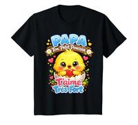 Enfant Papa Je t'aime - Poussin Kawaii T-Shirt