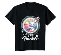 Enfant Pâques # 1 Pâques Hunter Hunter Bunny Kids Tenues de Pâques T-Shirt