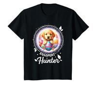 Enfant Pâques de Pâques Hunter Eggspert chiot de Pâques de Pâques T-Shirt