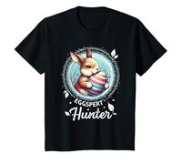 Enfant Pâques Egg Hunter Eggspert Bunny Kids Shirt Pâques Pâques T-Shirt