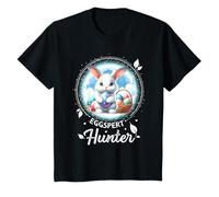 Enfant Pâques Hunter Eggspert Bunny enfants Pâques Pâques Pâques T-Shirt