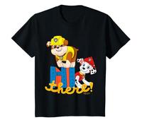 Enfant Paw Patrol - Marshall Rubble Hi there T-Shirt