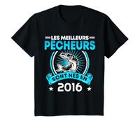 Enfant Pêcheur 5 ans Les meilleurs pêcheurs sont nés en 2016 T-Shirt