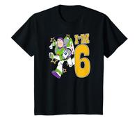 Enfant Pixar Toy Story Birthday Buzz I'm 6 T-Shirt