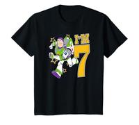 Enfant Pixar Toy Story Birthday Buzz I'm 7 T-Shirt