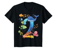 Enfant Poisson de mer de 2 ans - Animal de l'océan - 2ème anniversaire - Garçon et fille T-Shirt