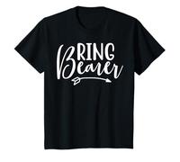 Enfant Porte-Bague flèche de fiançailles Assortie Mariage Jeunes mariés T-Shirt