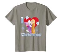 Enfant Princess I Love Noël T-Shirt