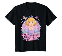Enfant Princesse Maia - Graphiques Doux avec Papillons et Fleurs T-Shirt