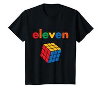 Enfant Puzzle Cube Speed Cubing 11e Anniversaire Enfants garçons T-Shirt
