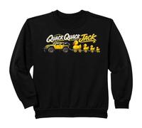 Enfant Quack Quack Jack Ducking Off Road Duck Humour Sweatshirt
