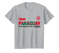 Enfant Qualification Coupe du Monde de la FIFA 26 Paraguay T-Shirt
