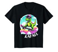 Enfant Rafael Nom juif Dinosaure pour enfants T-Shirt