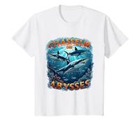 Enfant Requin et océan, une plongée fascinante en eaux profondes T-Shirt