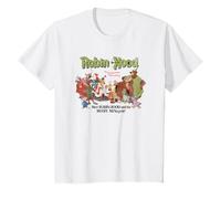Enfant Robin Hood Retro Movie Poster T-Shirt
