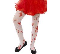 Enfant Sang Taché Collant Halloween Zombie Horreur Déguisement Fille Splatted