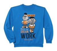 Enfant Sesame Street Kids Squad Burt Ernie Team Work College Fun Sweatshirt