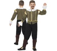 Enfant Shakespeare Déguisement Garçons Tudor Médiéval Livre Semaine Jour Neuf