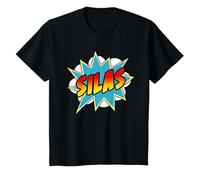 Enfant Silas Nom de Bande dessinée Super-héros pour garçon T-Shirt