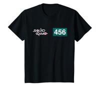 Enfant Squid Game Player 456 Numéro et logo pour enfants T-Shirt