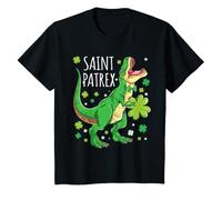 Enfant St Paddys Shirt Toddlers Girls Boys T-rex Saint Patrex T-Shirt