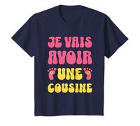 Enfant Tee Shirt Je Vais Avoir Une Cousine Annonce Grossesse Enfant T-Shirt