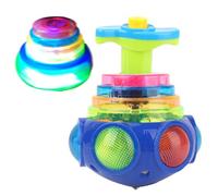 Enfant Toupie Lumineuse - Jouet Spinner Clignotant De Musique | LED Shining Music Spin Toys pour Enfant, LED Light Up Clignotant Toupies, Gyroscope Jouet, Toupies Jouets pour, Party Favors