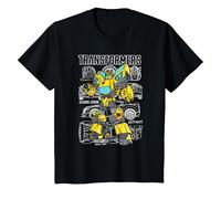 Enfant Transformers Bumblebee Autobot Schematics T-Shirt