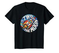 Enfant Two The Moon 2ème anniversaire pour garçon et fille 2 ans T-Shirt