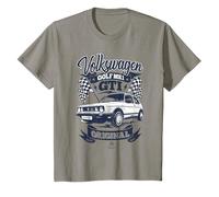 Enfant Volkswagen Golf GTI MK1 Drapeaux de course originaux pour enfants T-Shirt